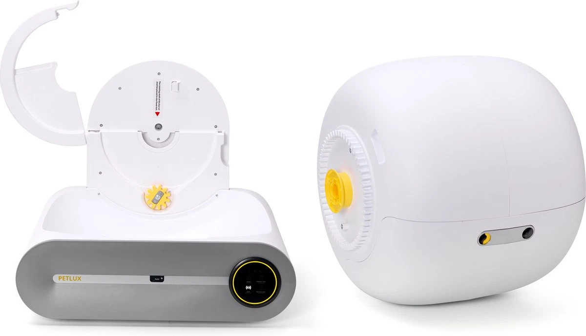 Merkloos Petlux® Zelfreinigende Automatische Kattenbak Met App En LED-Touch 7 Merkloos Petlux® Zelfreinigende Automatische Kattenbak Met App En LED-Touch - Afbeelding 7