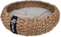 District 70 COCOON - Luxe Hondenmand Van Duurzaam Hoogwaardig Riet Met Zacht Kussen - Maten S/M/L - Large -PetSafe Huisdieren Verkoopwinkel 1200x722