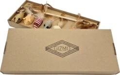 GIZMO Luxe Kattenspeeltjes Set - 7 Speeltjes - Interactieve Kattenhengel, Kattenspeelgoed & Speelmuisjes - Kitten Speeltjes -PetSafe Huisdieren Verkoopwinkel 1200x753 1