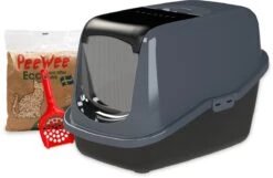 PeeWee Kattenbak EcoHus Startpakket - Antraciet - 56 X 39 X 38,5 Cm -PetSafe Huisdieren Verkoopwinkel 1200x780 4