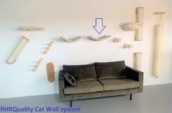 RHRQuality Wandmeubel Wandmontage Klimmuur Kat 53 X 43cm Luxe Hangmat XXL Creme Klim Wand Muur Krabpaal Katten Muurbevestiging -PetSafe Huisdieren Verkoopwinkel 1200x786