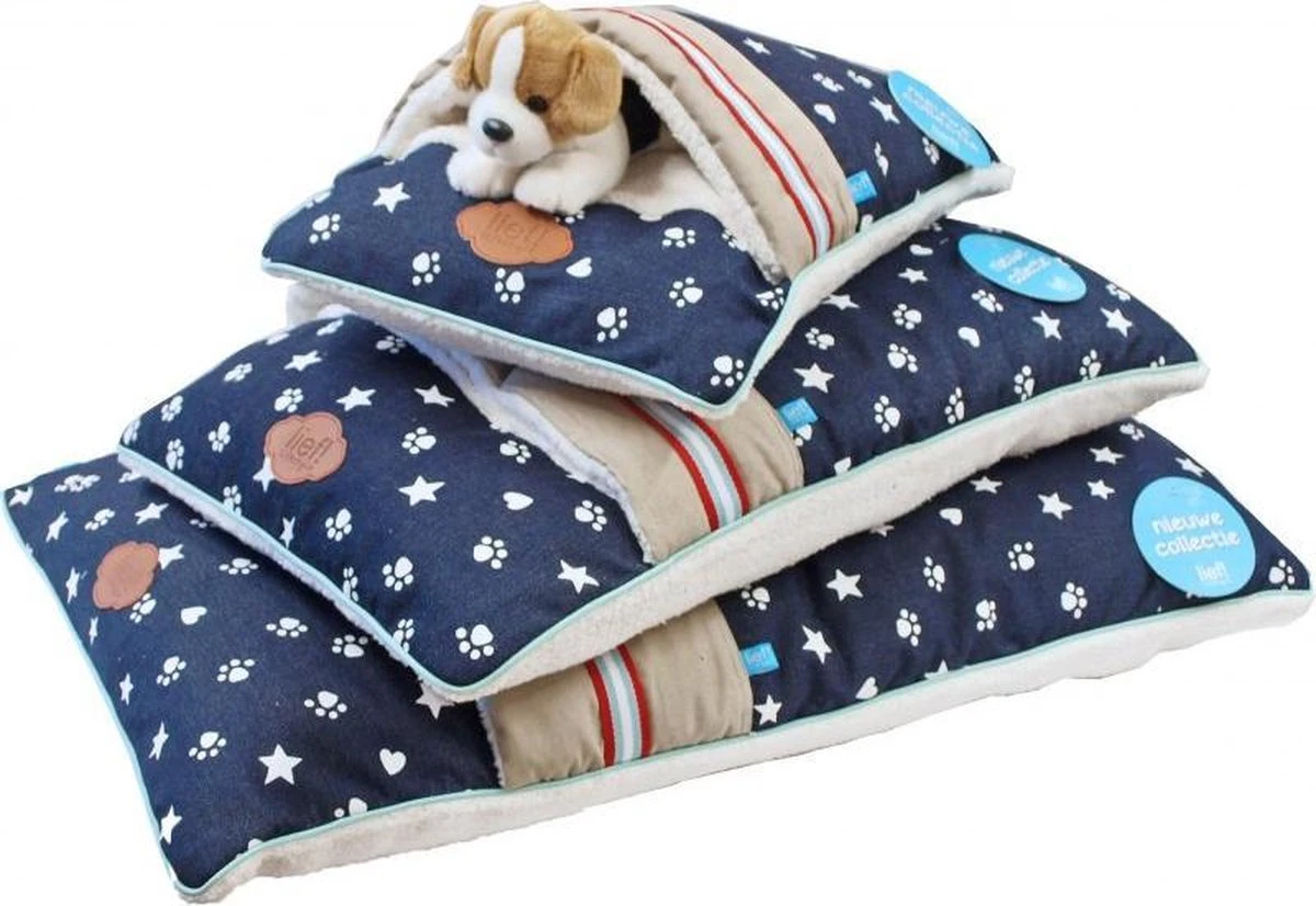 Lief! Kussen Met Slaapzak Unisex - Maat: 87 Cm (L) X 52 Cm (B) 4 Lief! Kussen Met Slaapzak Unisex - Maat: 87 Cm (L) X 52 Cm (B) - Afbeelding 4