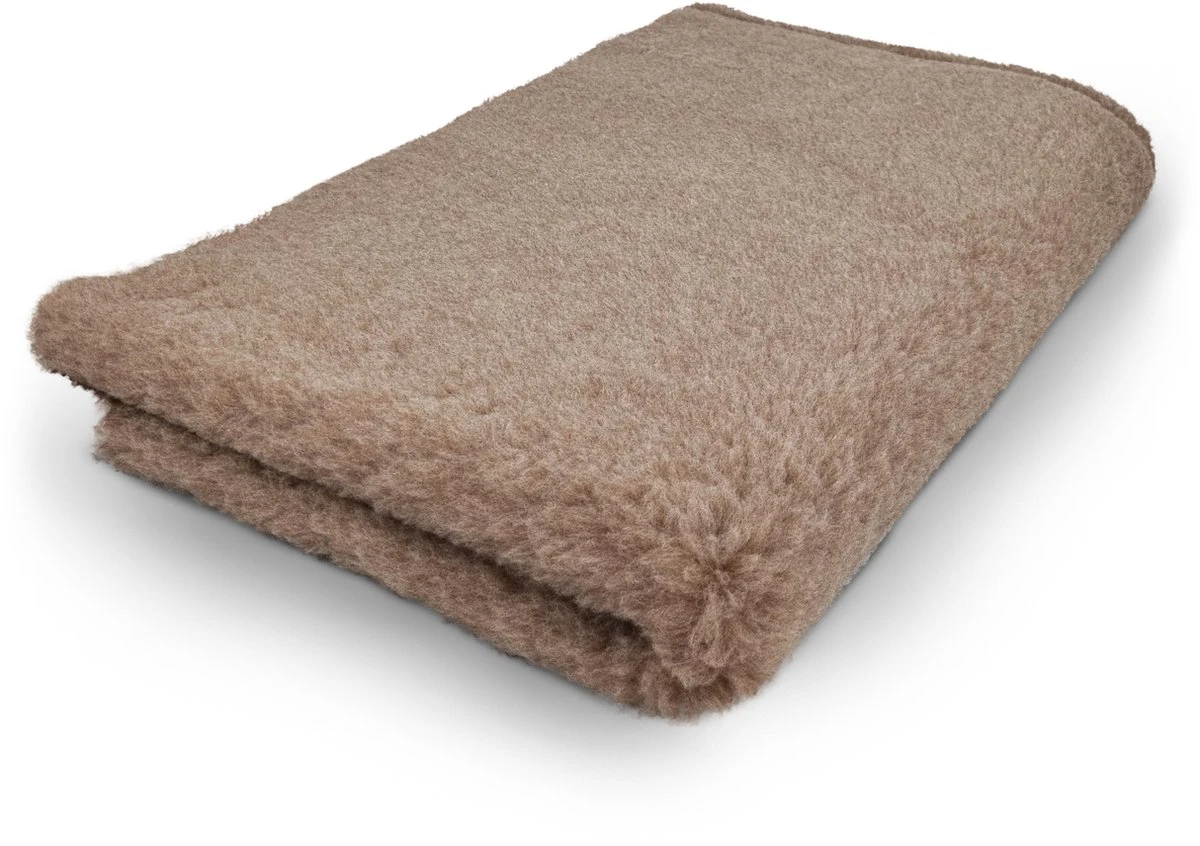 Vetbed Effen Lichtbruin - Antislip Hondenmat - 100 X 75 Cm - Benchmat - Hondenkleed - Voor Honden - Machine Wasbaar 1 Vetbed Effen Lichtbruin - Antislip Hondenmat - 100 X 75 Cm - Benchmat - Hondenkleed - Voor Honden - Machine Wasbaar