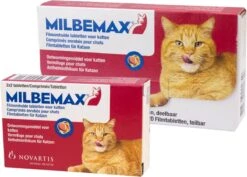 Milbemax Ontworming Tabletten Grote Kat 2 - 12 Kg 2 X 2 Tabletten -PetSafe Huisdieren Verkoopwinkel 1200x860