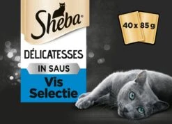 Sheba Delicatesse Katten Natvoer - Vis - 40 X 85 Gr 5 Sheba Delicatesse Katten Natvoer - Vis - 40 X 85 Gr -PetSafe Huisdieren Verkoopwinkel 1200x863 2