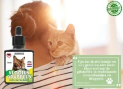 Natuurlijke Vlooiendruppels Voor Katten - Vanaf 4 Kg - 100% Natuurlijk - Vlooien - Zonder Giftige Pesticiden - 30 Ml - Speciale Formule Voor Katten - Vachtdruppels - Made In Holland -PetSafe Huisdieren Verkoopwinkel 1200x872 5
