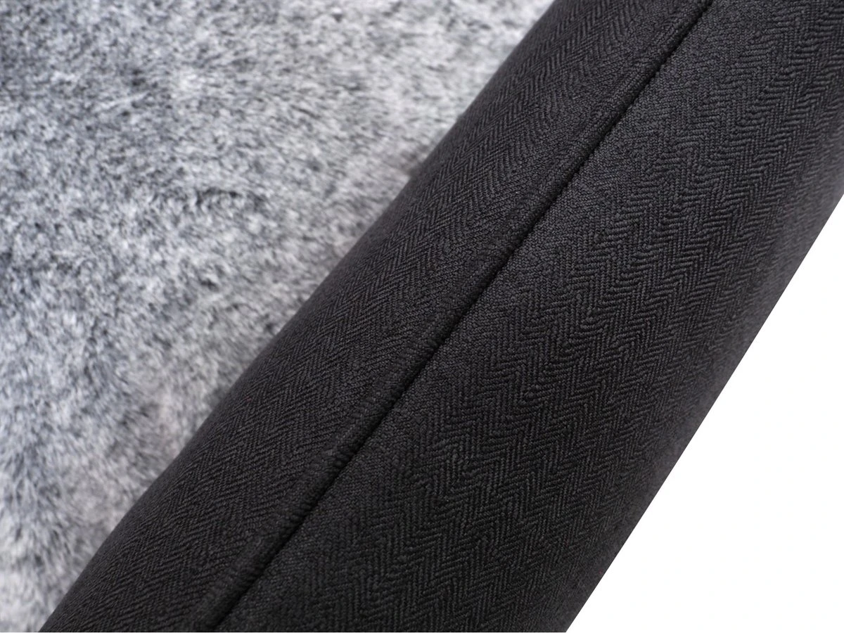 Benzano - Hondenmand - All Season - Wasmachine Wasbaar - Omkeerbaar Kussen - Pluche - Schuimvulling - Antraciet - 100 CM 5 Benzano - Hondenmand - All Season - Wasmachine Wasbaar - Omkeerbaar Kussen - Pluche - Schuimvulling - Antraciet - 100 CM - Afbeelding 5