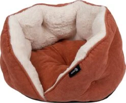 District 70 TUCK - Luxe & Comfortabele Mand Kleine Honden - Terra, Donkergrijs & Zand - 50x50x30 Cm - Zand -PetSafe Huisdieren Verkoopwinkel 1200x988 1