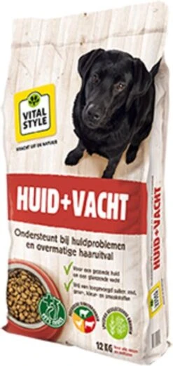 VITALstyle HUID+VACHT - Hondenbrokken - 12 Kg -PetSafe Huisdieren Verkoopwinkel 567x1200