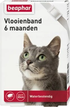 Beaphar Vlooienband - Wit - 1 Stuk -PetSafe Huisdieren Verkoopwinkel 784x1200