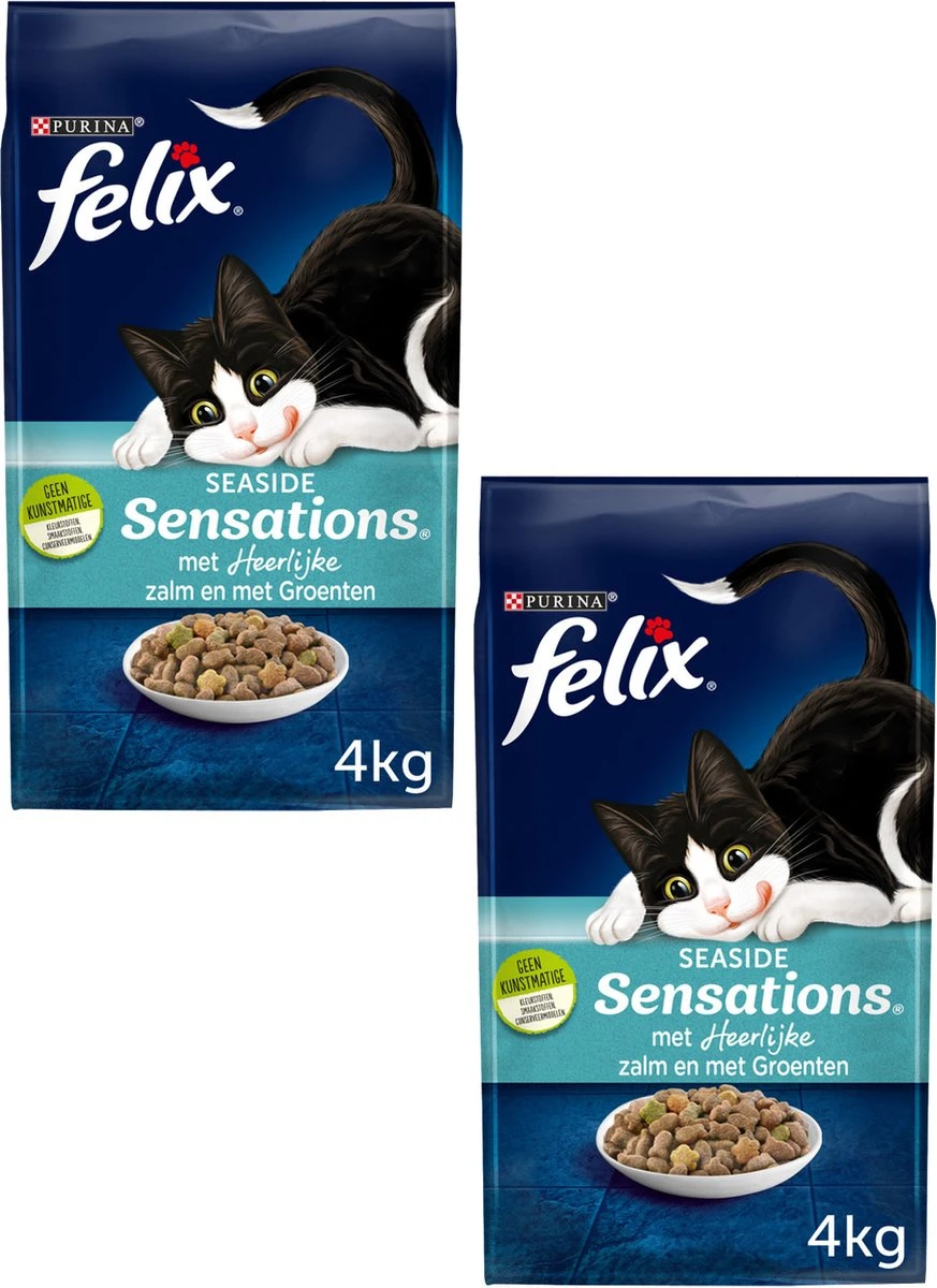 Felix Vis Sensations - Kattenvoer - 2 X 4 Kg 3 Felix Vis Sensations - Kattenvoer - 2 X 4 Kg - Afbeelding 3