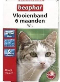 Beaphar Vlooienband - Wit - 1 Stuk -PetSafe Huisdieren Verkoopwinkel 884x1200