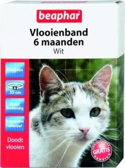 Beaphar Vlooienband - Wit - 1 Stuk -PetSafe Huisdieren Verkoopwinkel 892x1200 1