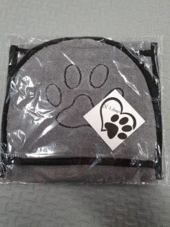 N4dogs – Hondenhanddoek – Honden Handdoek – Microvezel Handdoek – Handdoek Hond – Droogdoek Hond – Dierendeken – Sterk Absorberend – Handdoek Met Zakken - Grijs - 66 X 23 Cm -PetSafe Huisdieren Verkoopwinkel 899x1200 3