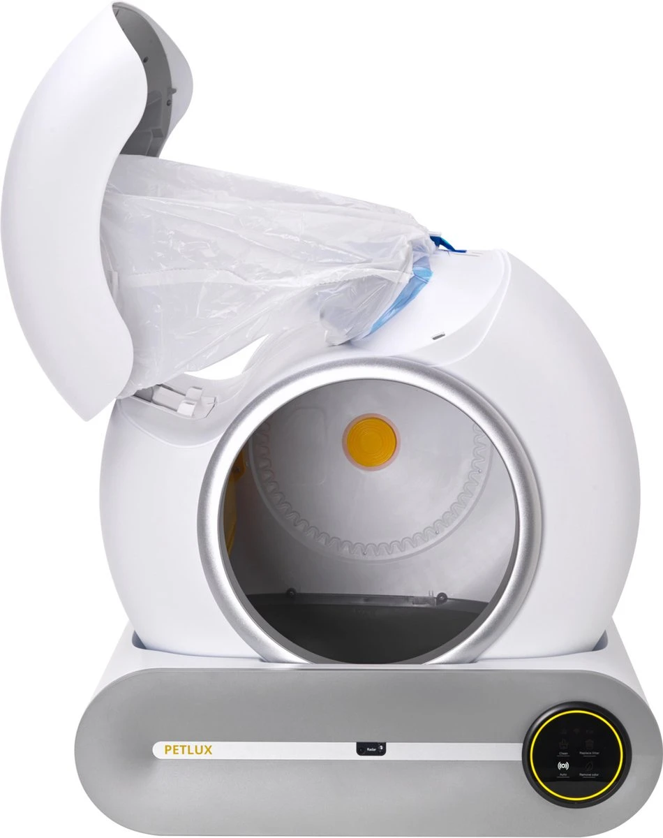 Merkloos Petlux® Zelfreinigende Automatische Kattenbak Met App En LED-Touch 13 Merkloos Petlux® Zelfreinigende Automatische Kattenbak Met App En LED-Touch - Afbeelding 13