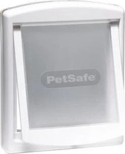 Petsafe 757 Hondenluik - Medium - Zilver/Tranparant -PetSafe Huisdieren Verkoopwinkel 971x1200